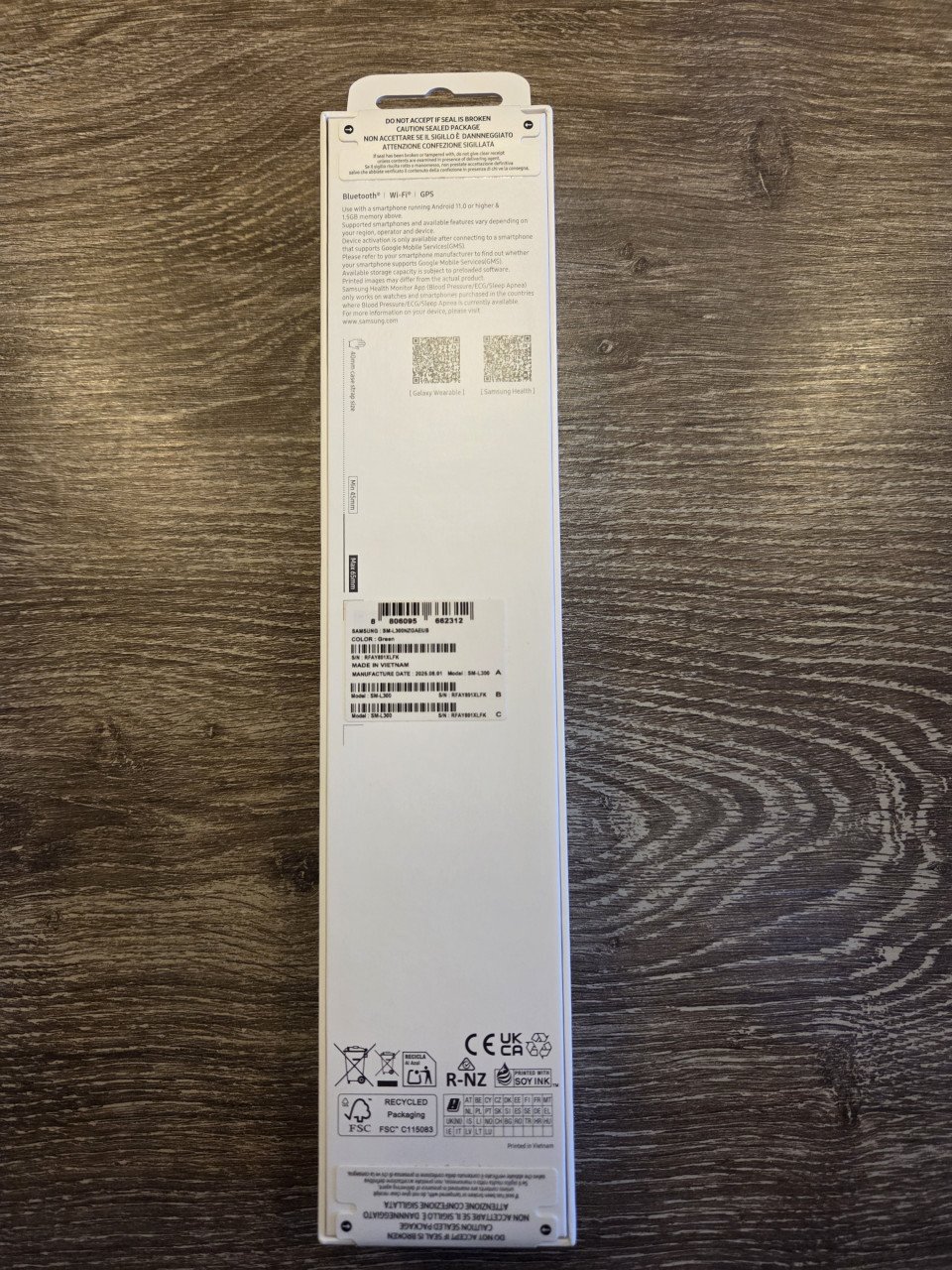 Ongeopend Galaxy Watch 7 Groen 40mm
