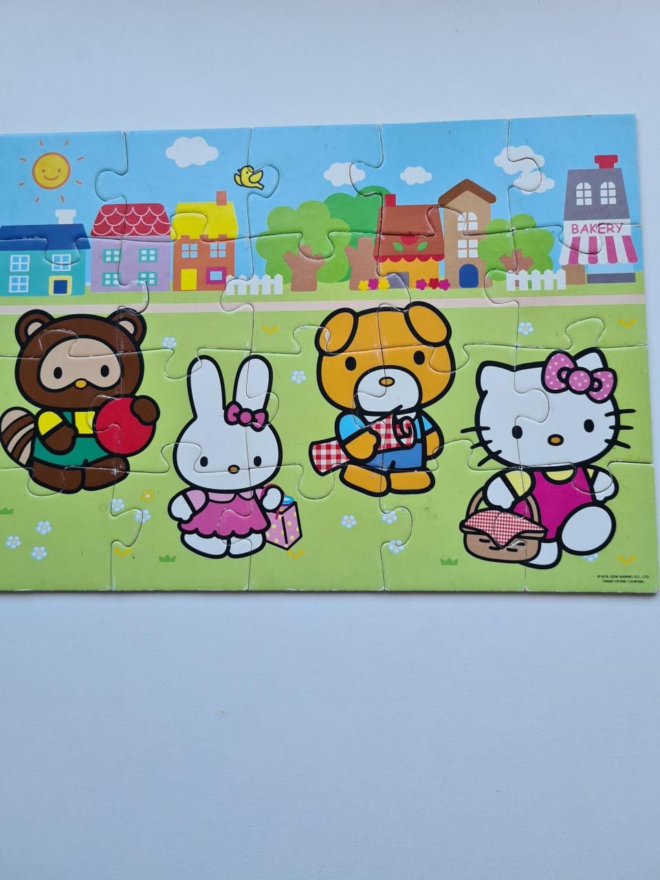 Twee Hello Kitty puzzels van 20 stukjes