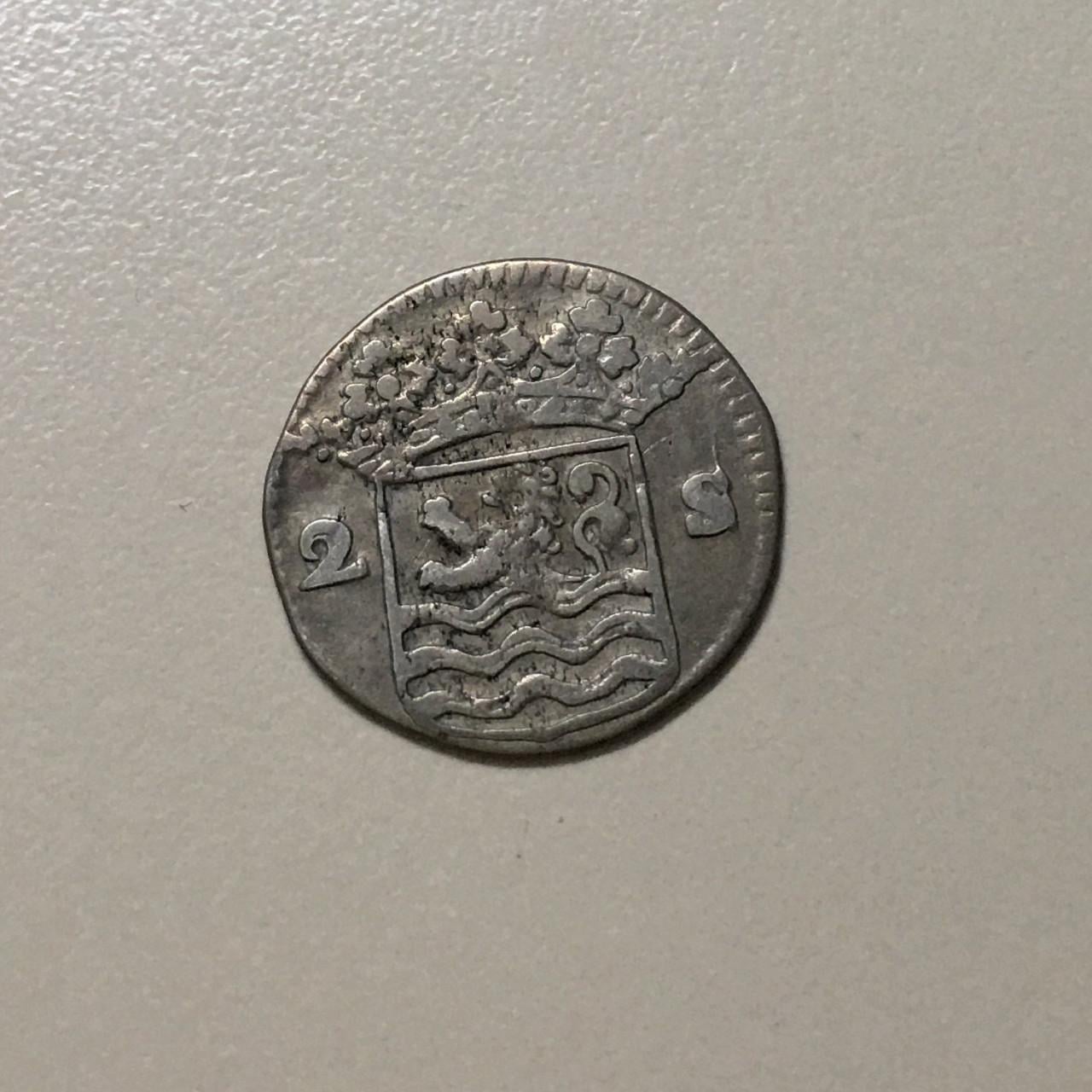 3 zilveren Dubbele Wapenstuivers Zeeland (1726, 1727, 1728)