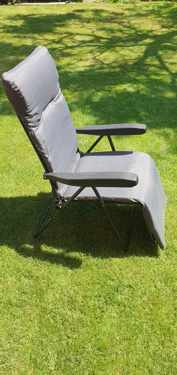 Tuinstoel met voetensteun