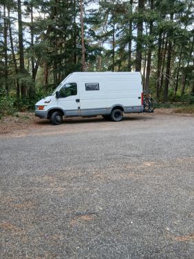 Bus kampeer wagen