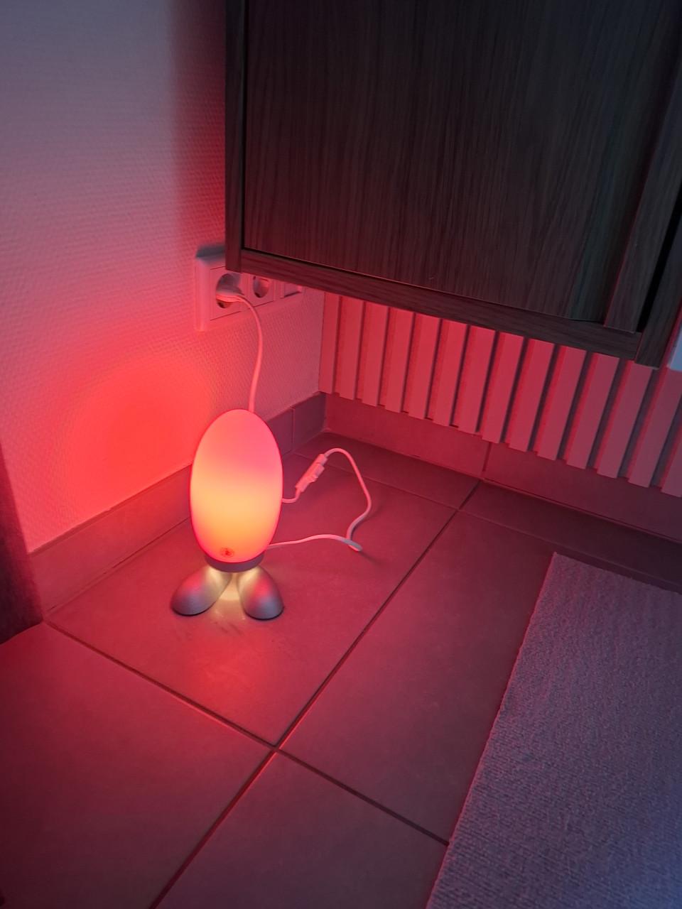 Vintage lamp uit de jaren 90.