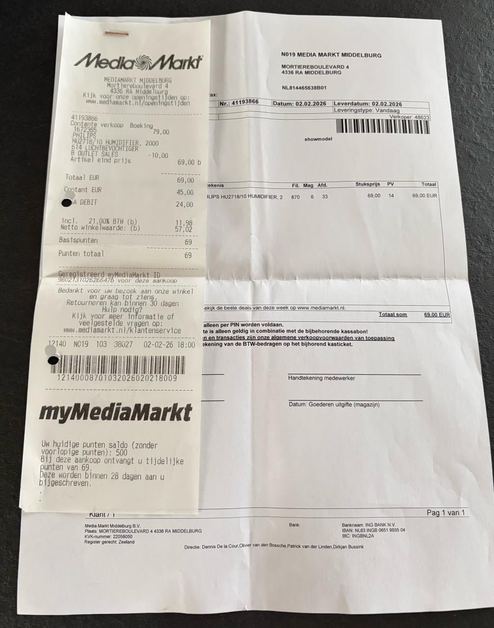 Philips Luchtbevochtiger