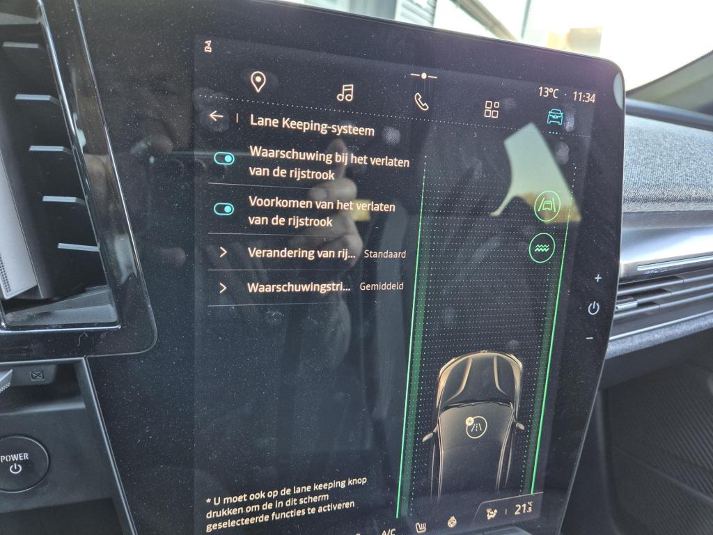 Renault Megane E-tech ev60 optimum charge techno 360° camera, blind spot de