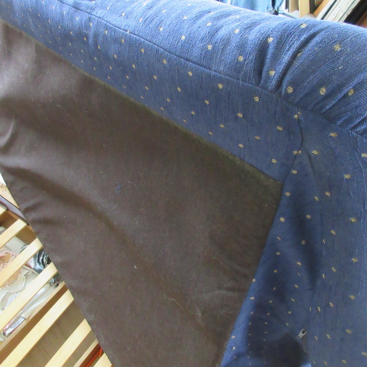 Tweezits met wasbare hoes en twee laden