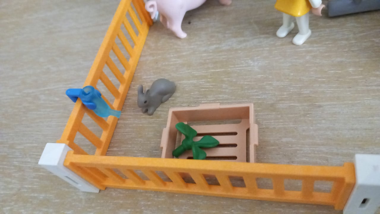 Playmobil kinderboerderij met dierenarts