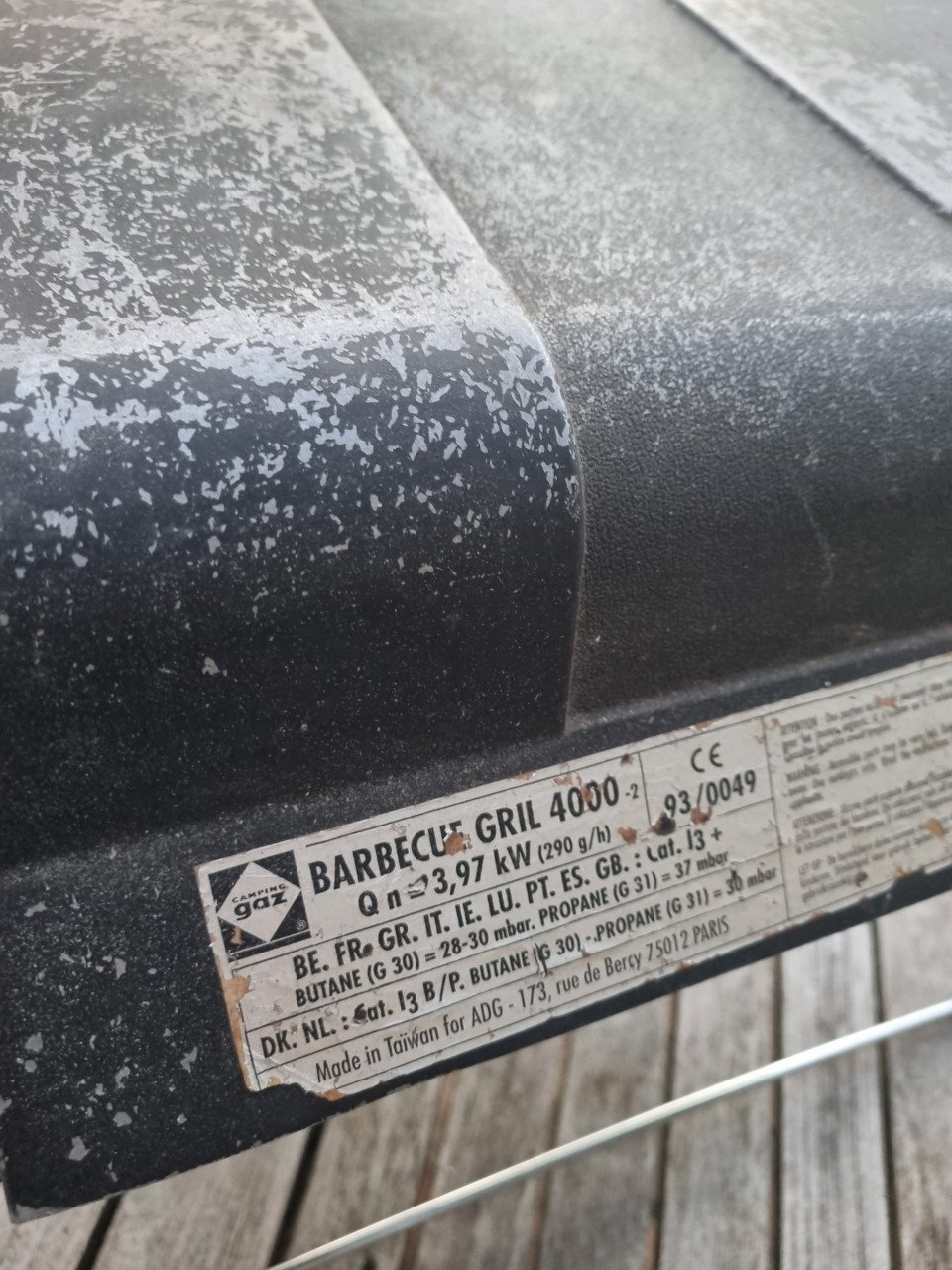 Gas barbecue