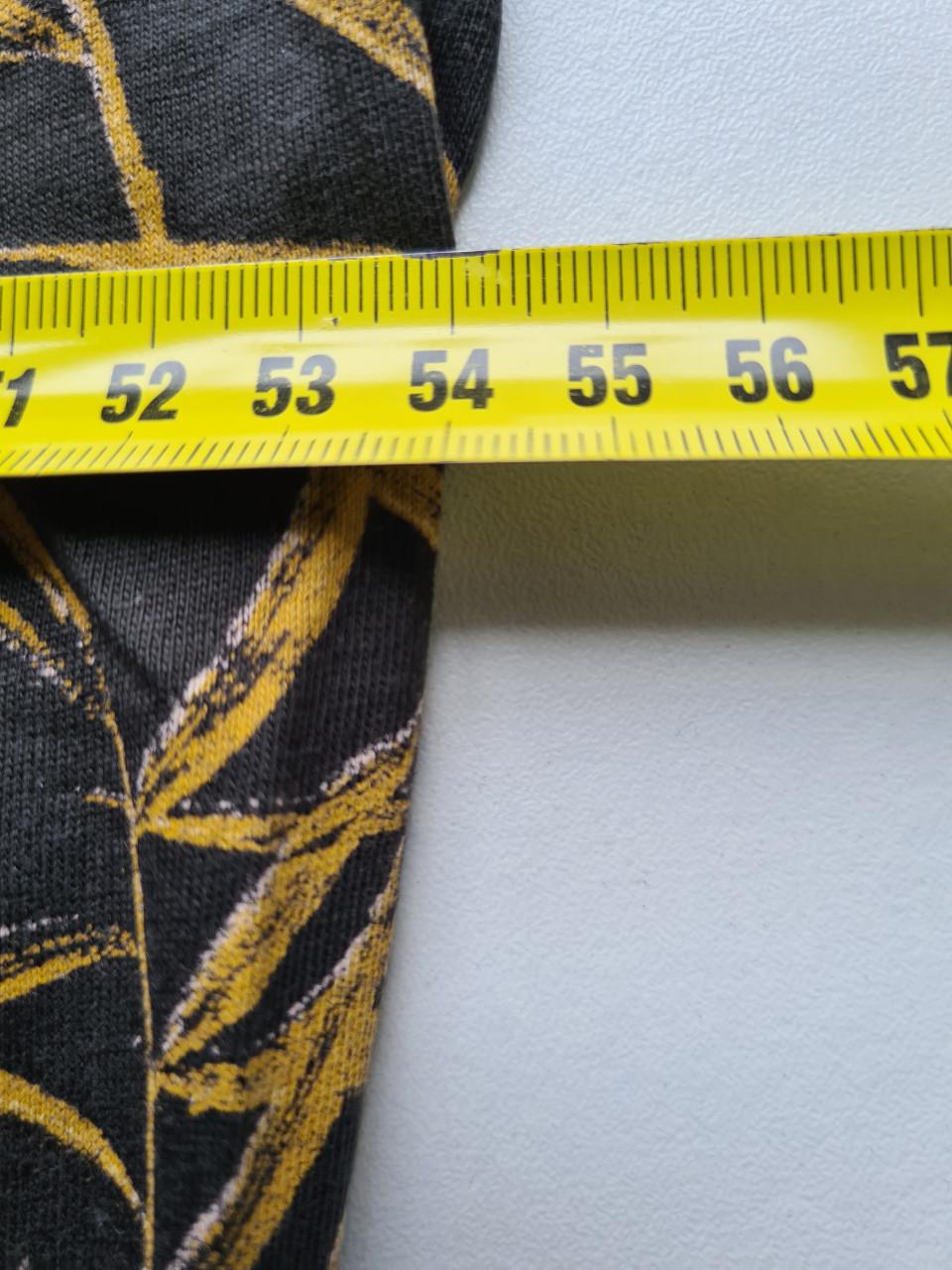 Rockerbox zwart / okergeel T-shirt  Maat XL