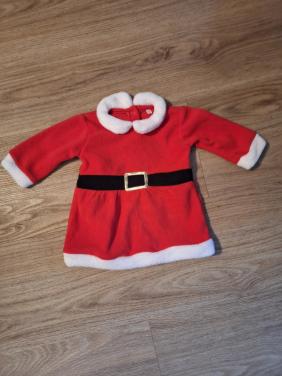 Baby kerstjurk maat 62 in nwstaat
