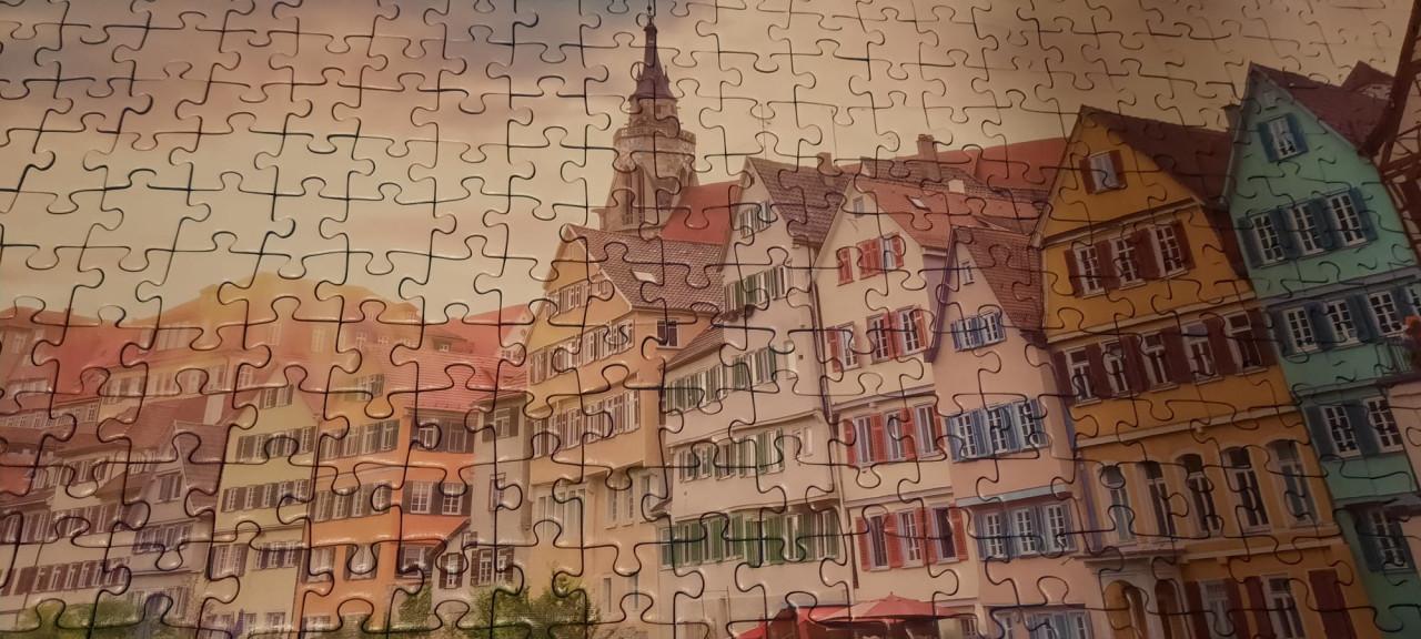 Leuke Ravensburger puzzel 1000 stukjes