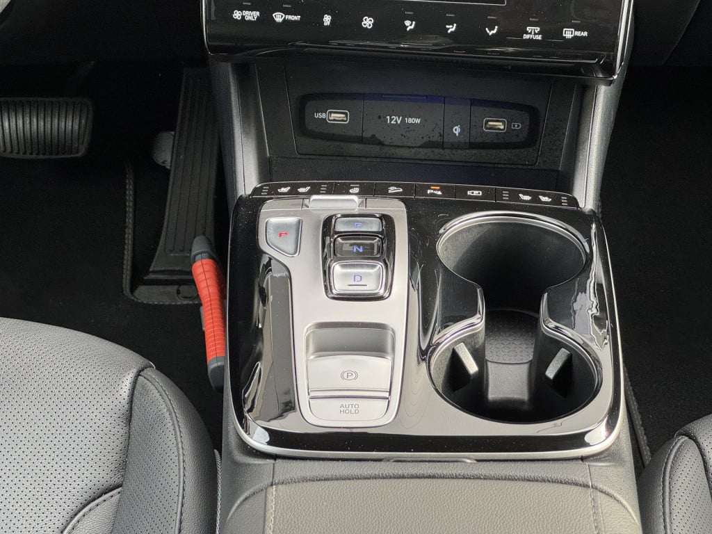 Hyundai Tucson Hybrid 1.6 t-gdi hev premium trekhaak, meest luxe uitvoering