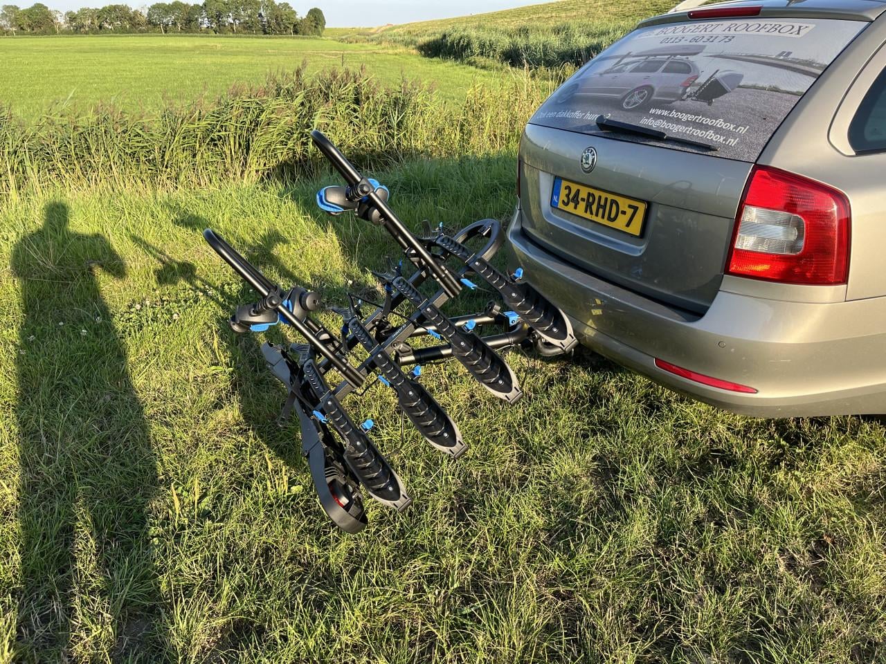 Fietsendrager voor de meivakantie of de zomervakantie huren