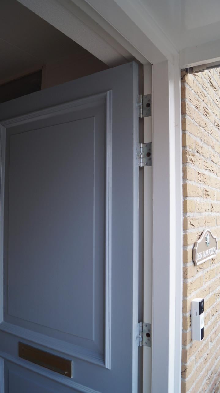 Hardhouten buitendeur 4 x 93 x 210 cm
