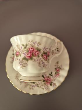 Kop en schotel van Royal Albert