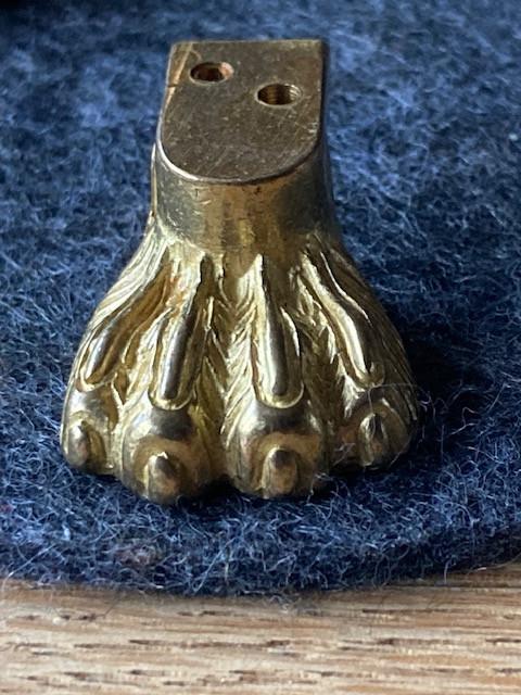 Koperen Kandelaartjes - visitekaartjeshouder, -en driepoot