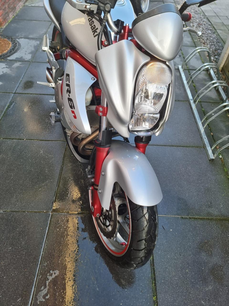 Kawasaki er6n 2008 weinig kilometers