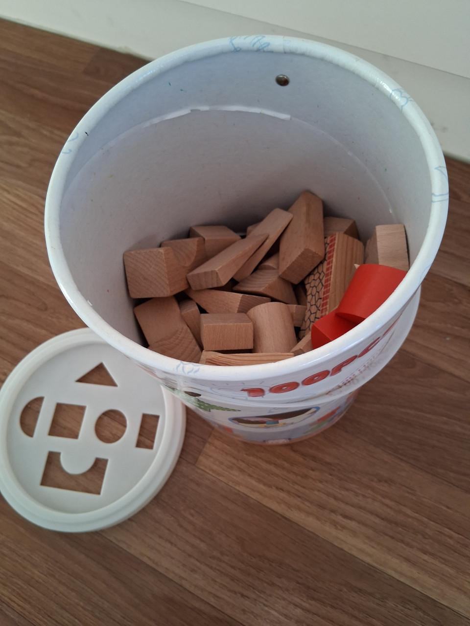 Bouwblokken Hout plastic