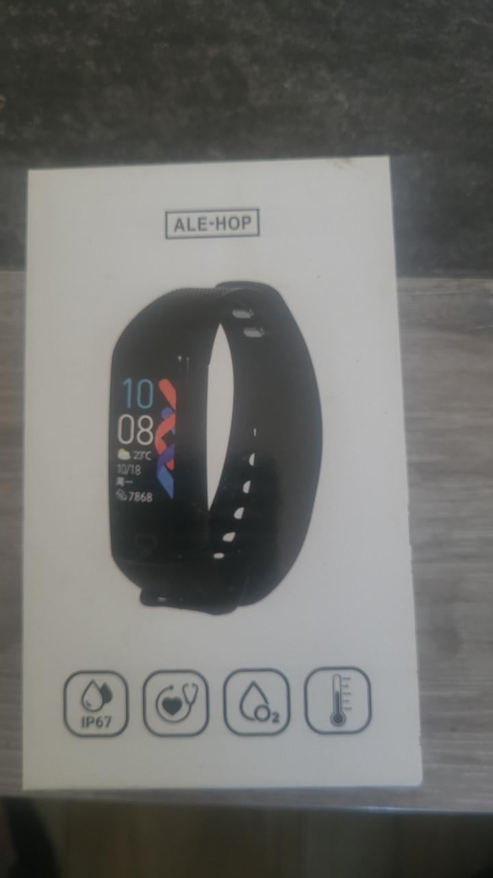 Bracelet watch activity black