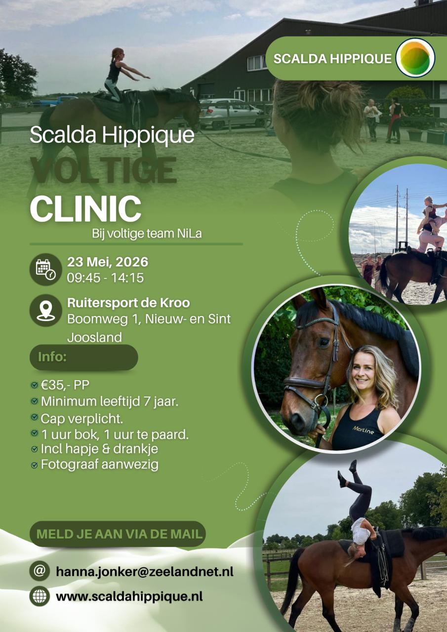 Kom ook naar dit leuke paarden evenement "Scalda Hippique"