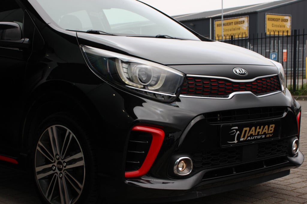 Kia Picanto 1.0 t-gdi gt-line | schuif/kanteldak | leder | applecarplay | b