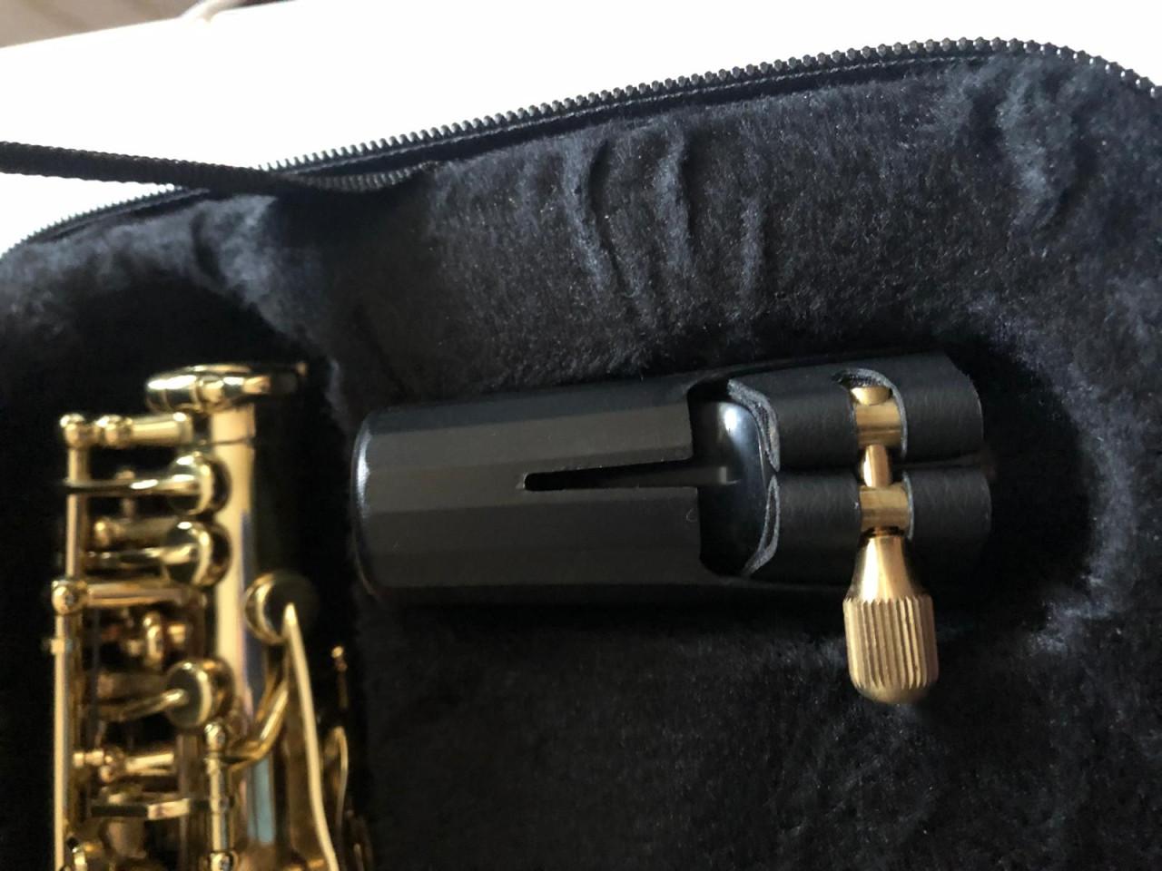 Blase rechte sopraan saxofoon