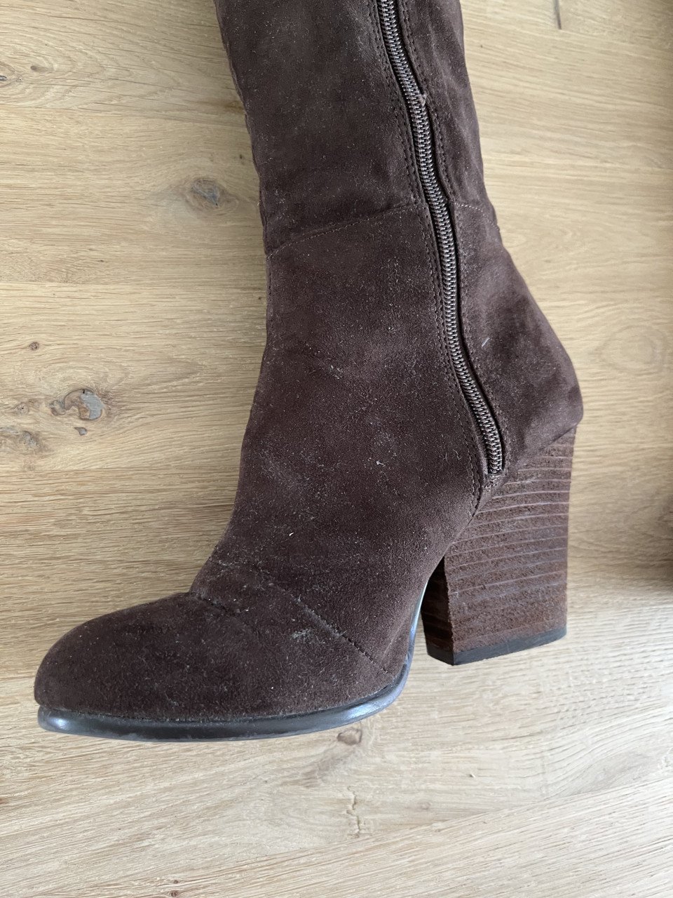 Over-de-knie laarzen, maat 38