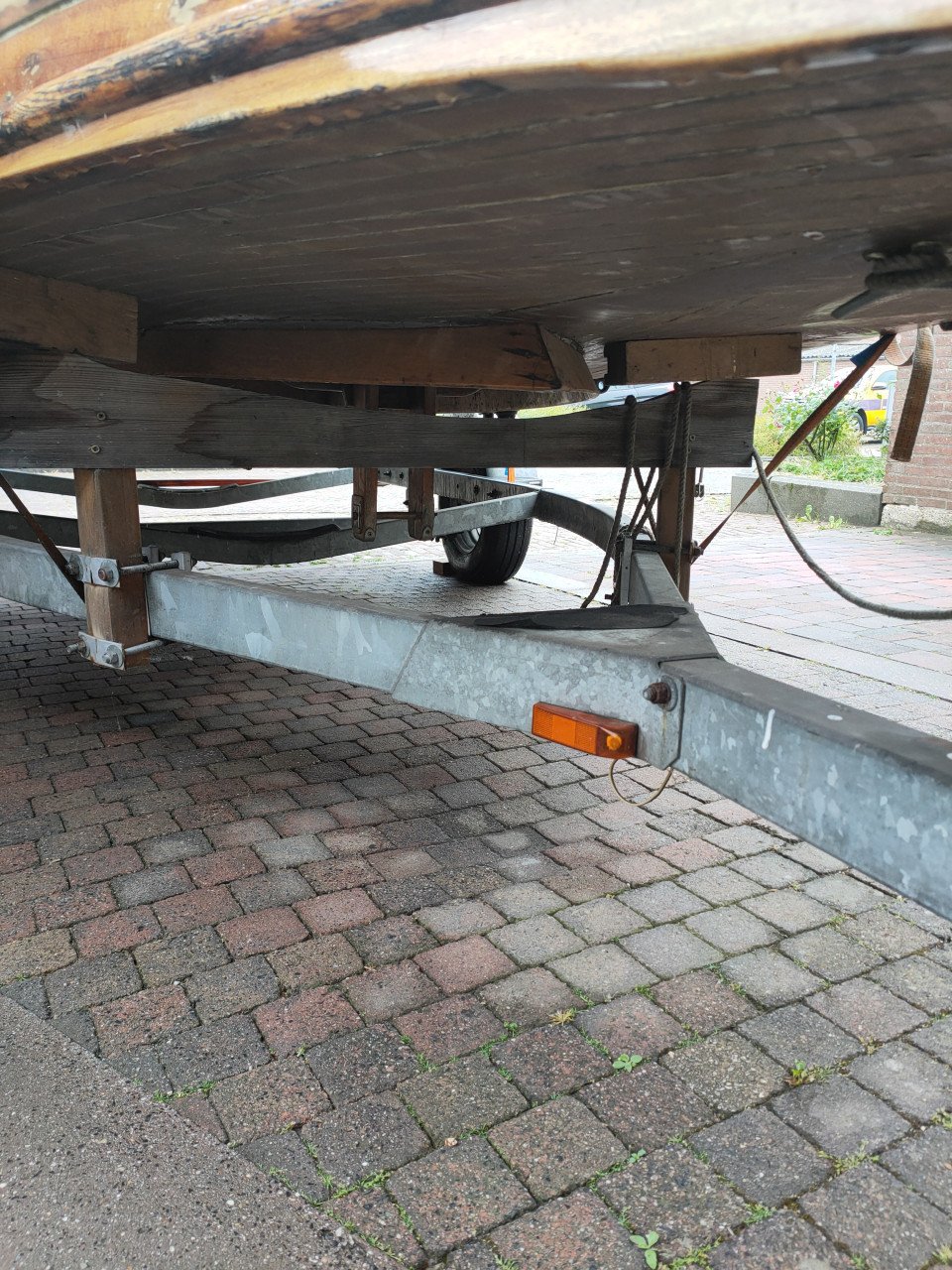 Trailer voor boot van 6 meter