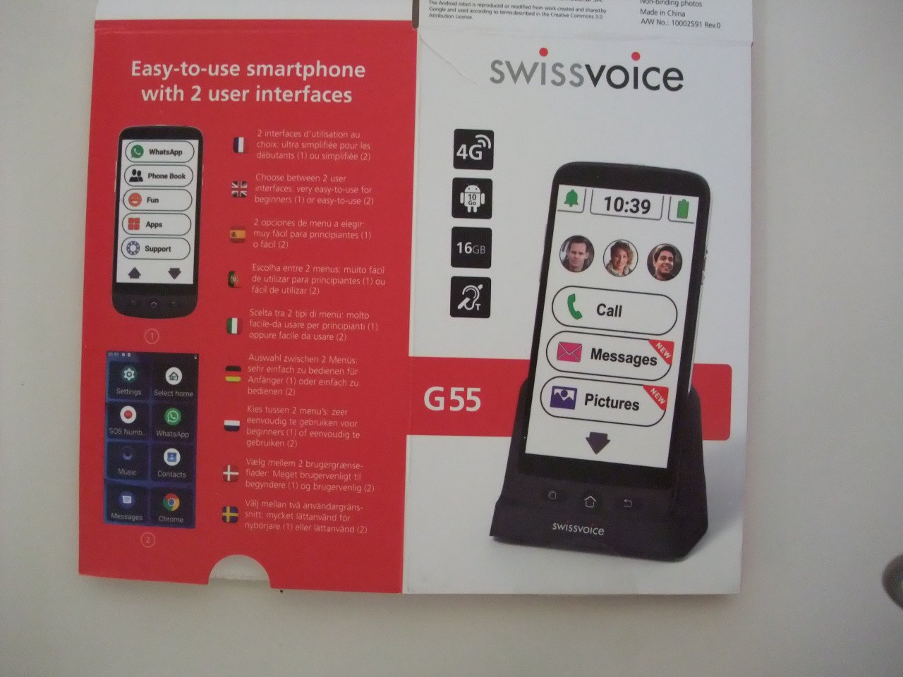 Swissvoice G55 Smartphone