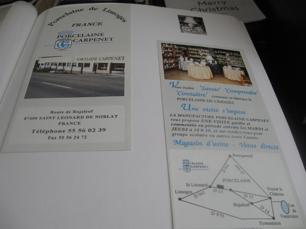 Porselein Limoge schaaltje