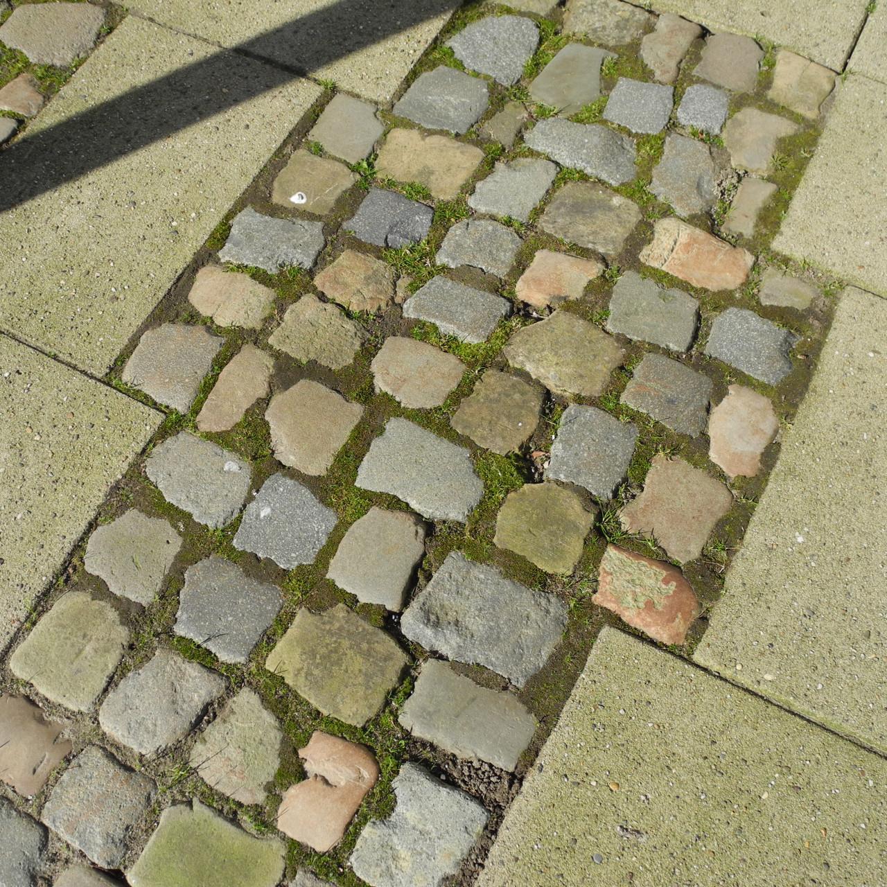 Bestratingsmateriaal van 2 opritten