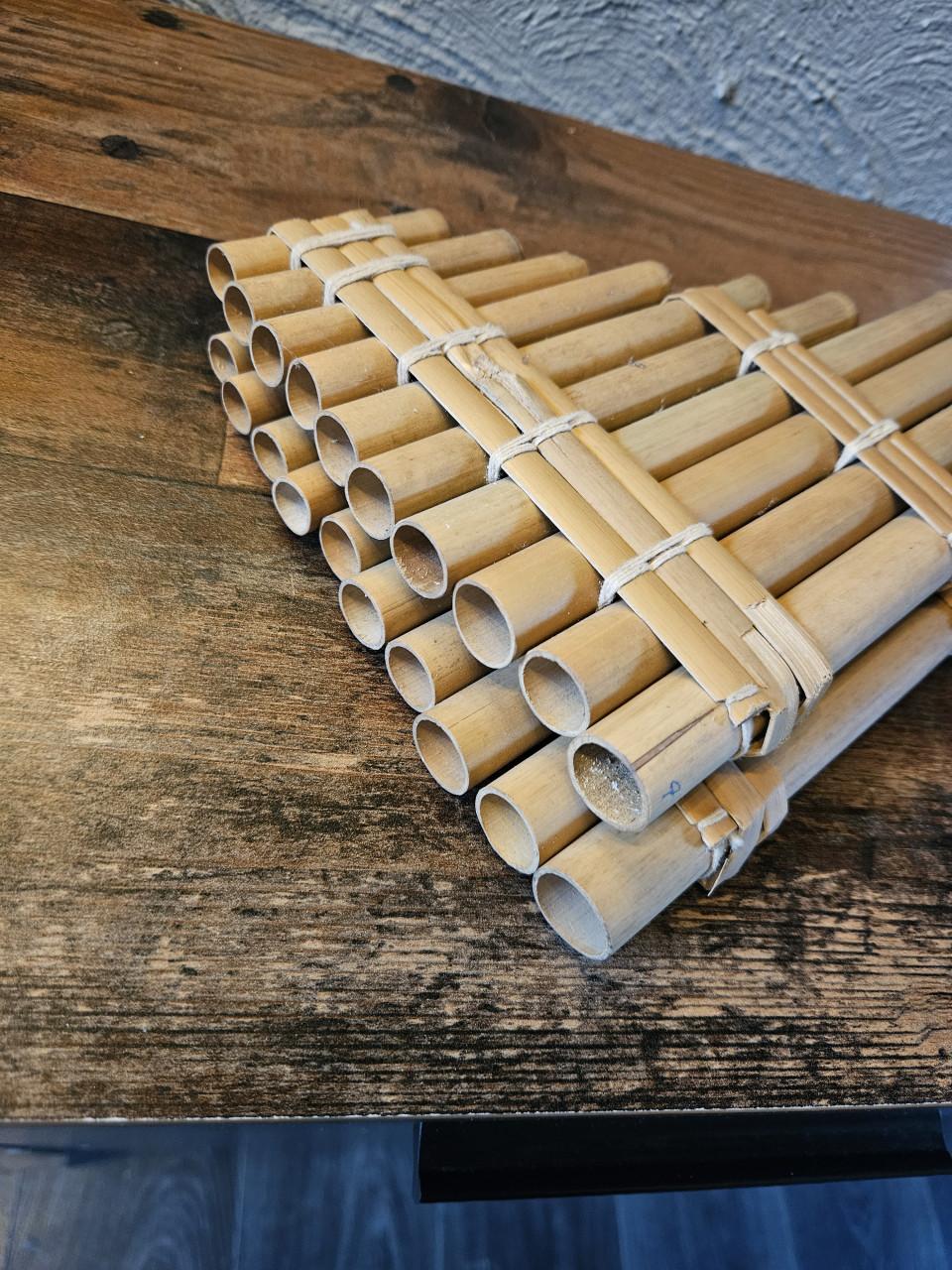 Mooie Panfluit - Handgemaakt Bamboe Muziekinstrument