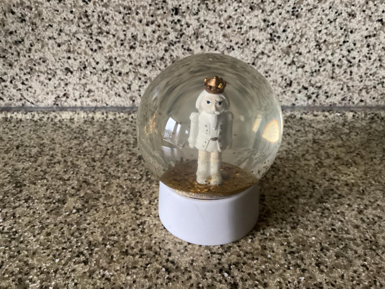 Verschillende sneeuwbollen.