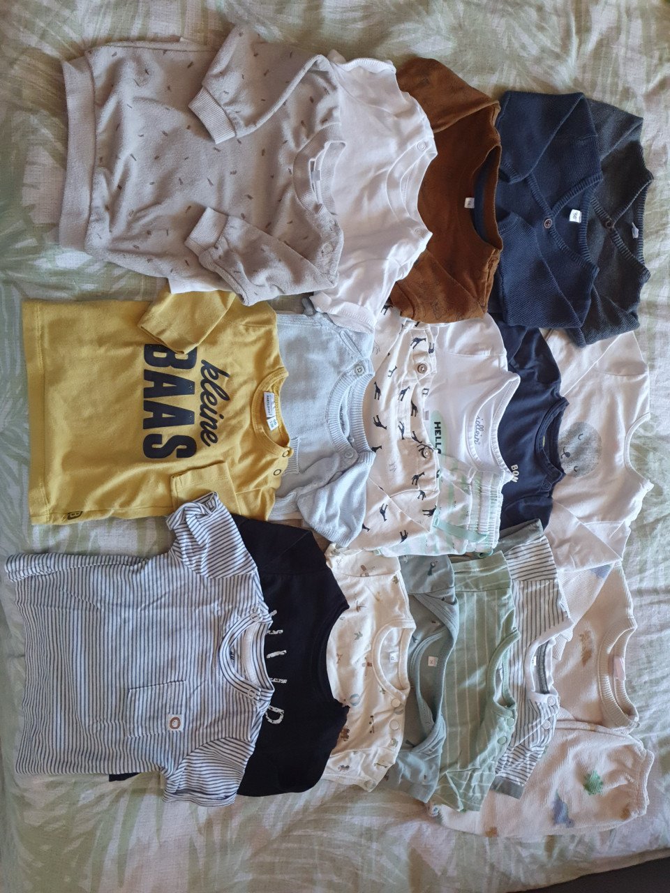 Kledingset jongen