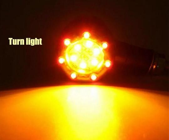 Nieuw Set 4 Kunstof Motor Led Knipperlichten