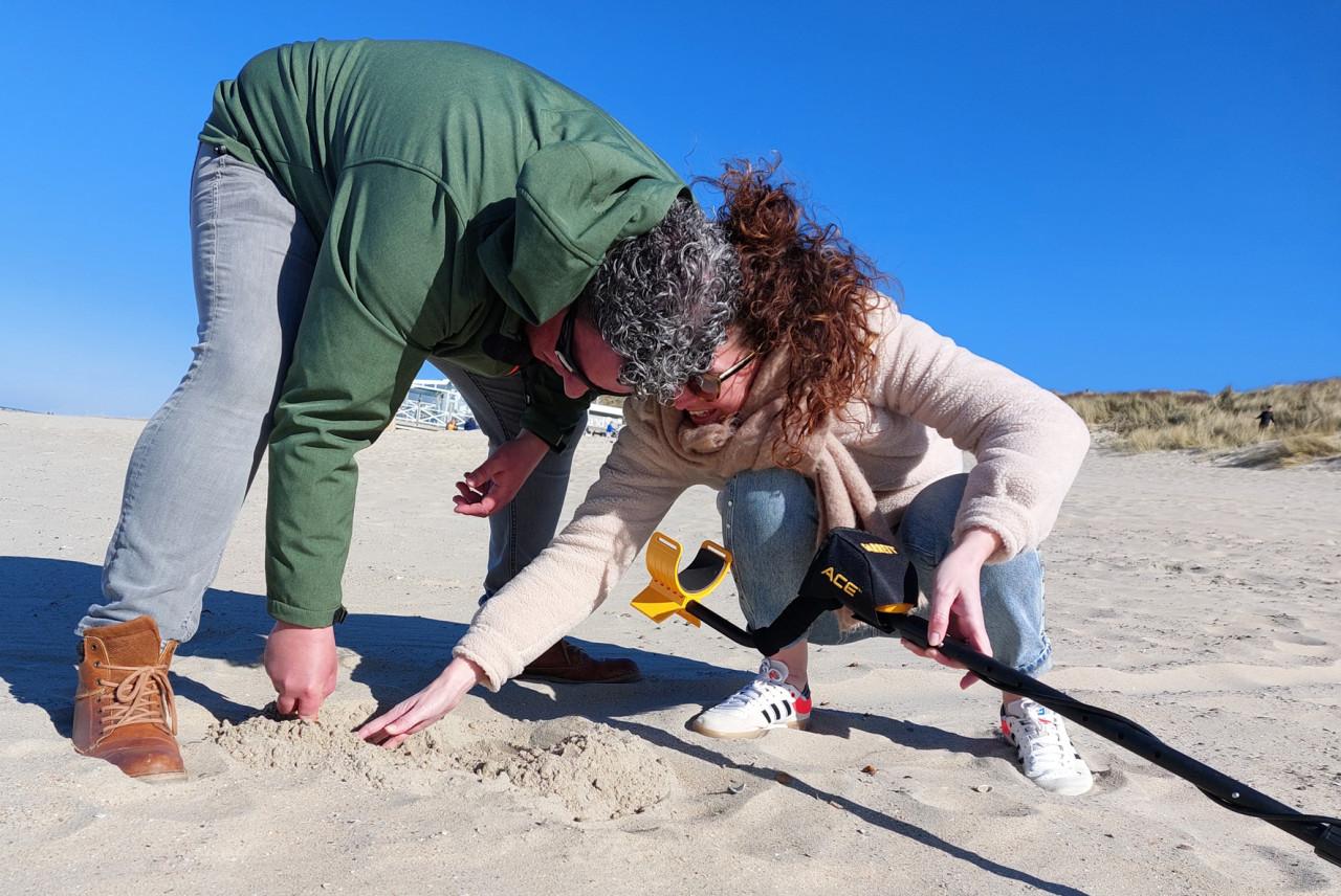 Workshops Metaaldetectie op diverse strandlocaties