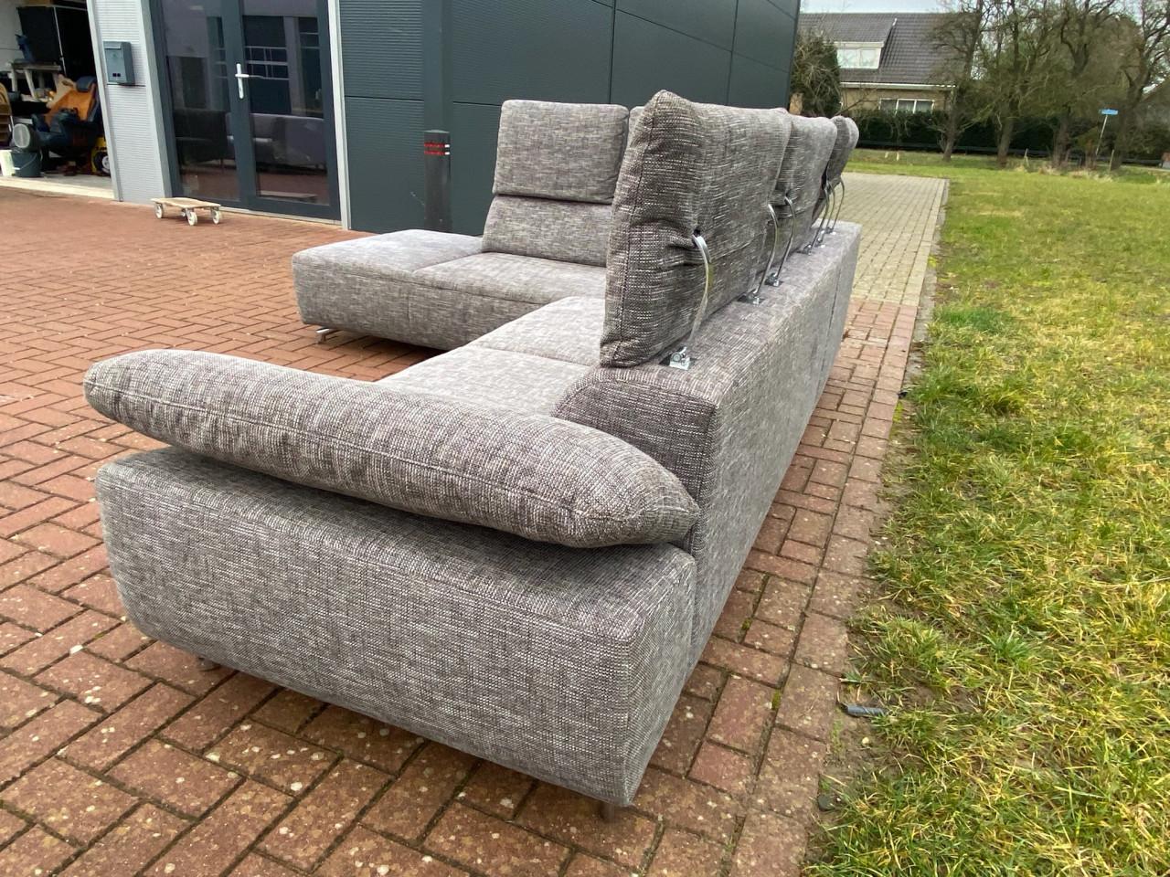 Montèl Unique Stoffen Hoekbank-Diepe Lounge Zit -Modern Nederlands Comfort
