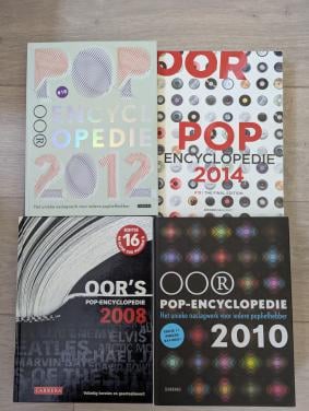 Oor Pop muziek encyclopedie ( 4 stuks )