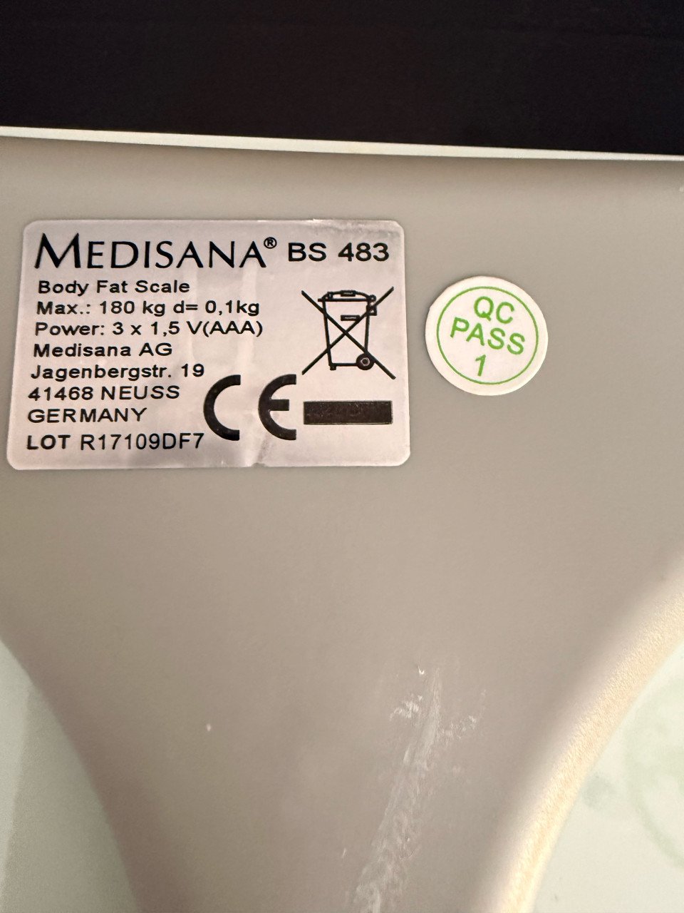 MEDISANA® Personenweegschaal
