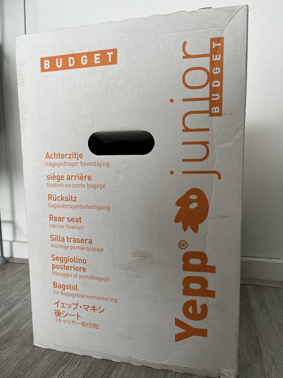 Yepp junior budget fietsstoeltje