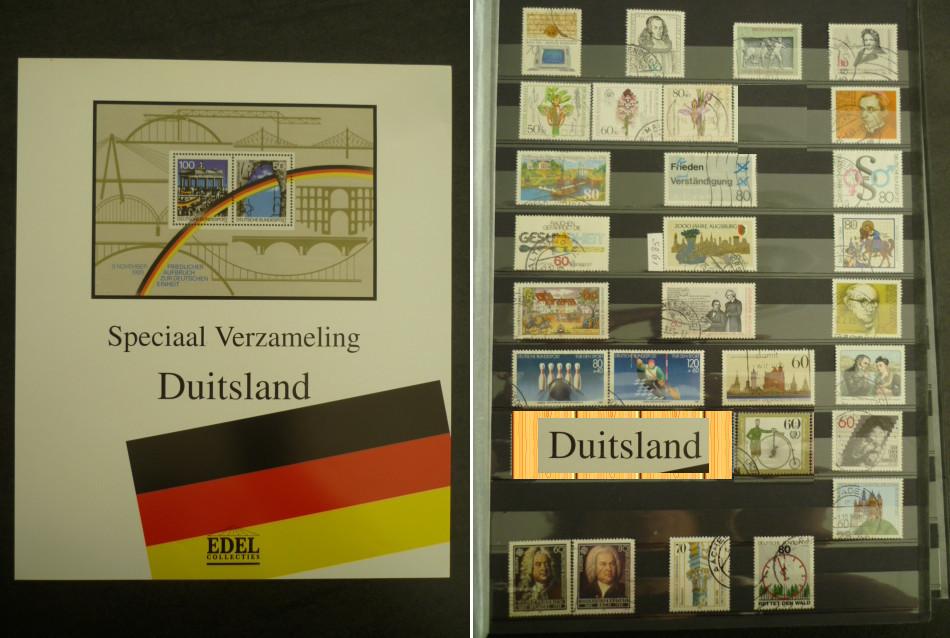 Duitsland postzegel verzameling 1982-2006 in klapper