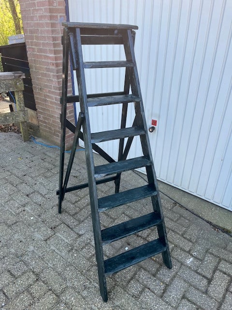 Trapje , hout