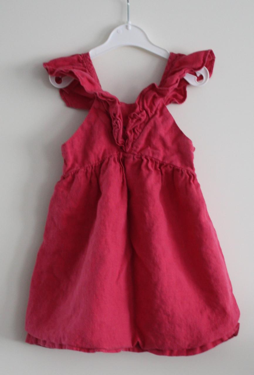Roze jurk maat 98