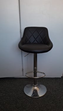 Zeer fraaie barkruk met gasveer
