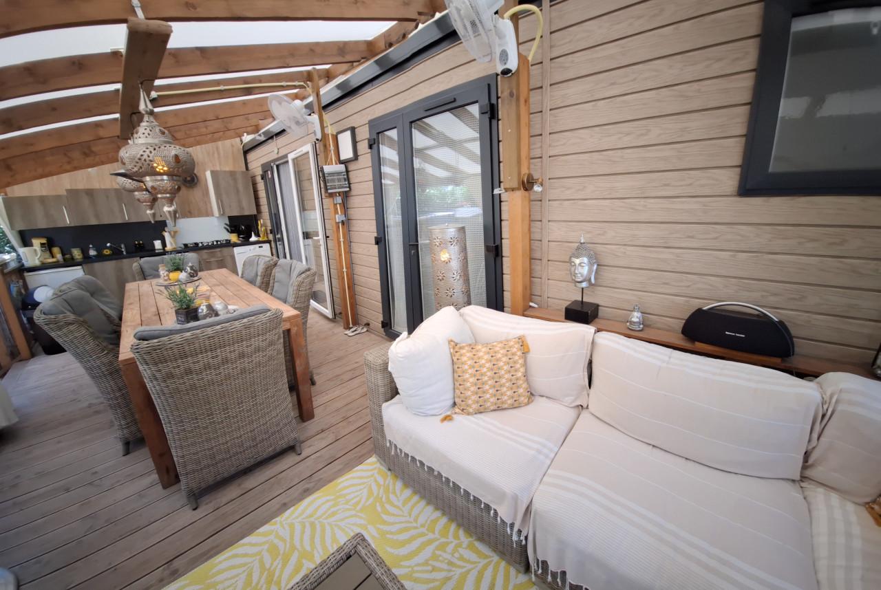 Zeer mooie mobilhome te huur aan de Middellandse Zee in Frankrijk