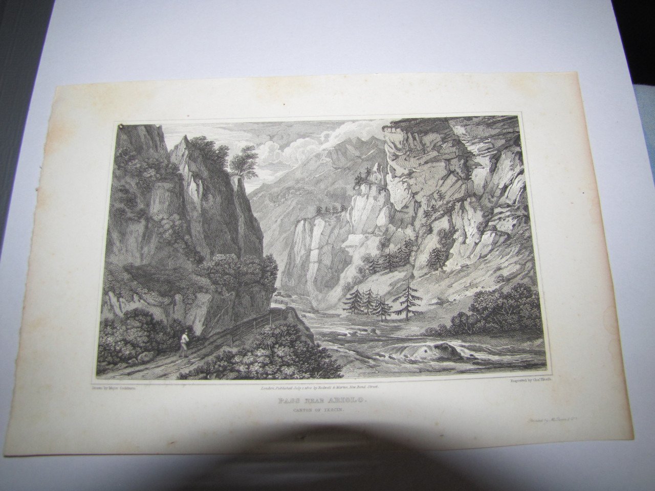 Diverse gravures van Scotland.