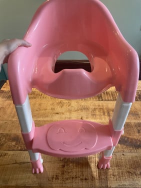 Toiletverkleiner met trapje