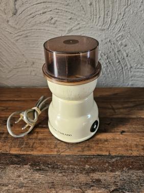 Vintage Moulinex Tomado Koffiemolen - Crème werkende staat