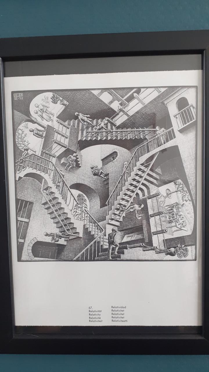 8 Escher prints