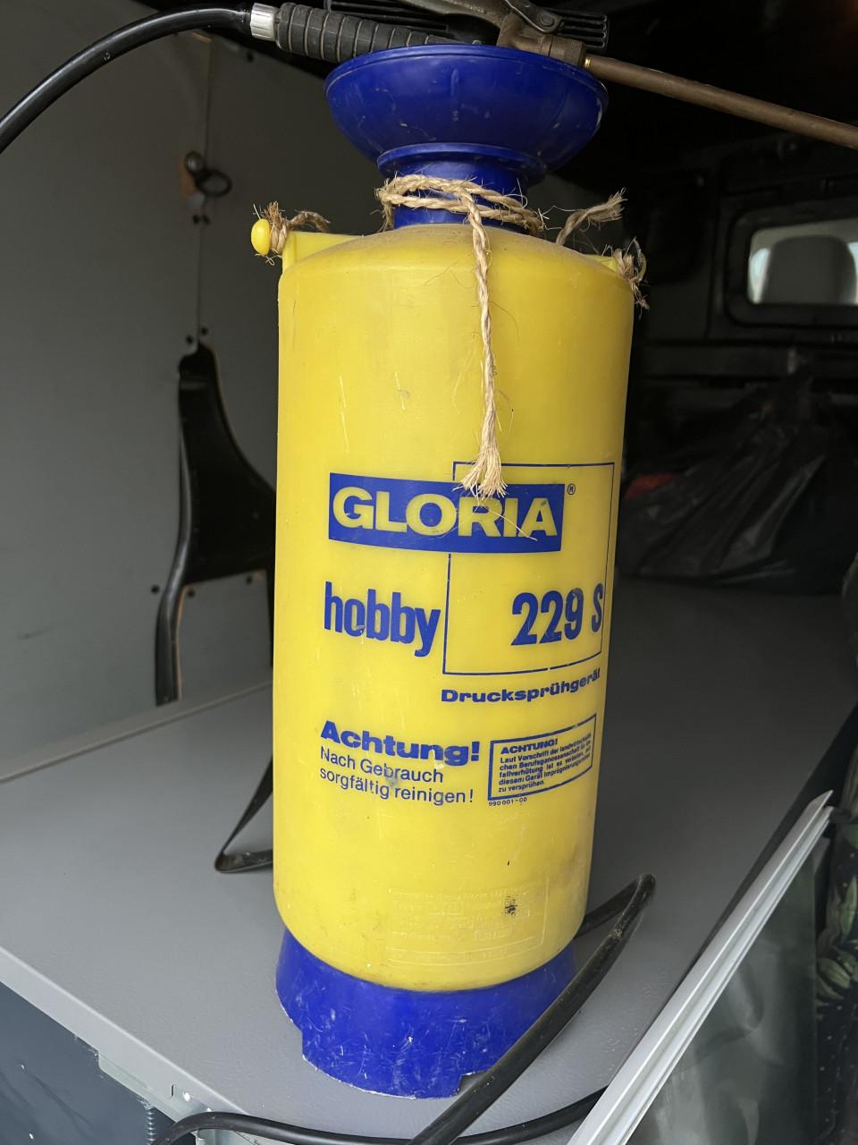 Gloria drukspuit Prima 5 Comfort (5 liter) Nieuwprijs €50,-