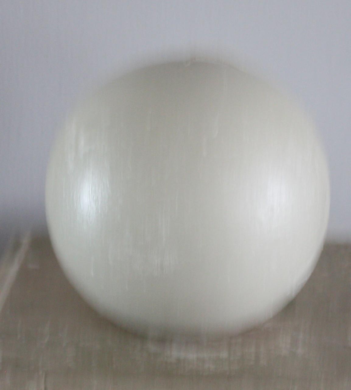 Grote grijze ronde kaars